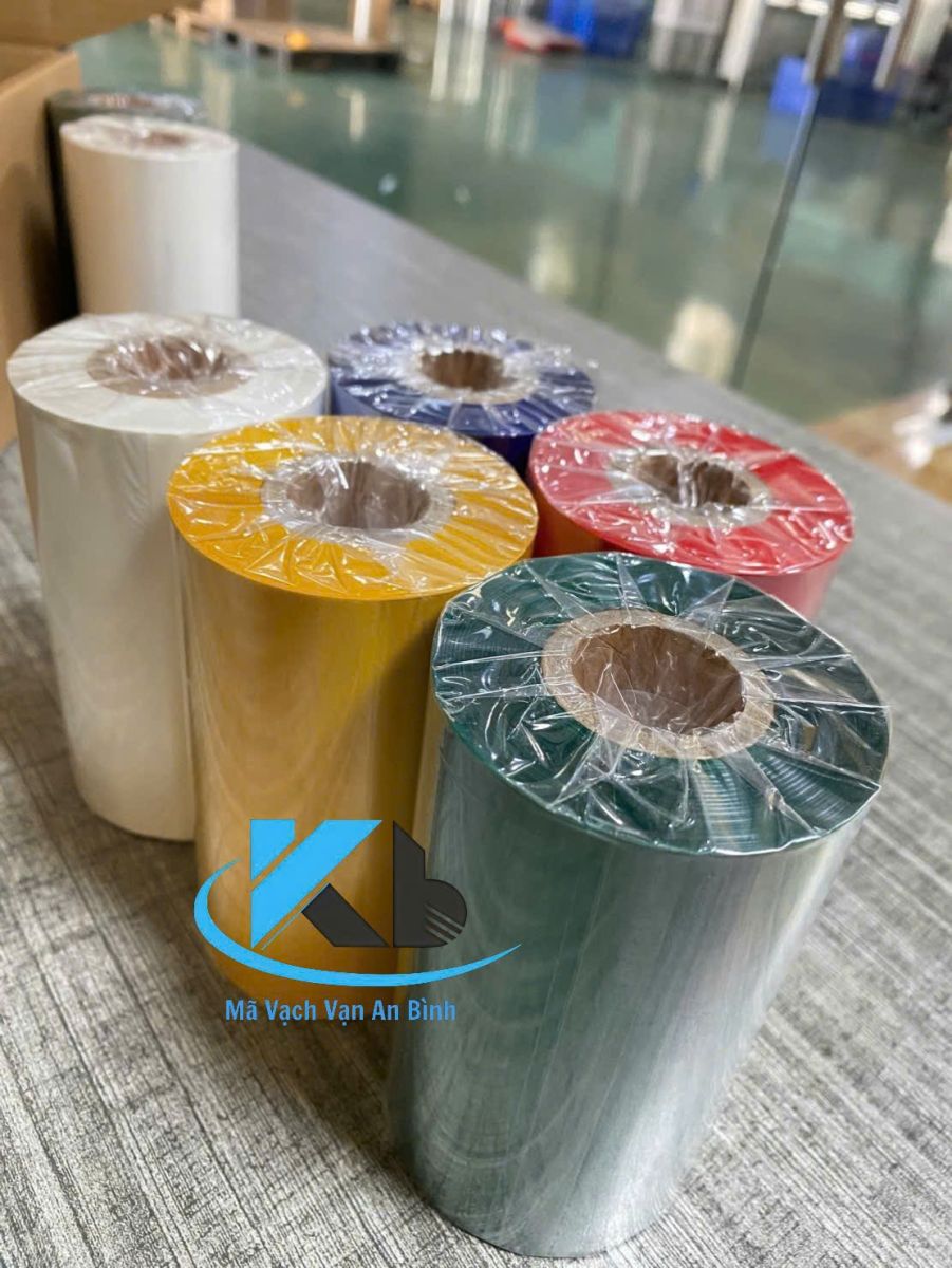  Cuộn mực in tem nhãn nhiều màu giá tốt