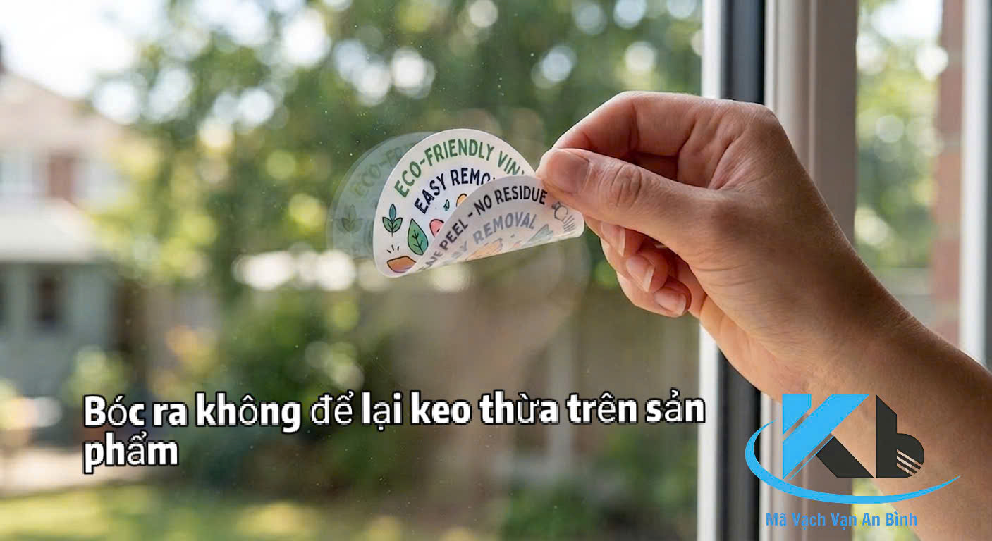 Tem nhãn keo remove 