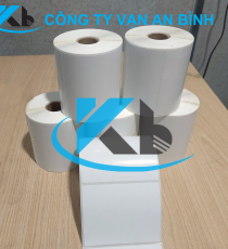 GIẤY DECAL NHIỆT 100MM X 80M