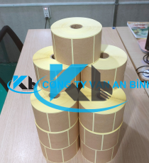 Giấy decal da bò 100mm x 20mm