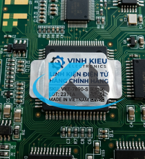 Decal xi bạc cho kinh kiện điện tử chịu nhiệt cao