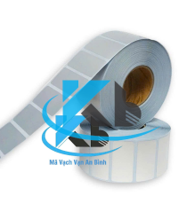 Decal Xi bạc 100mm x 150mm dùng cho máy in mã vạch