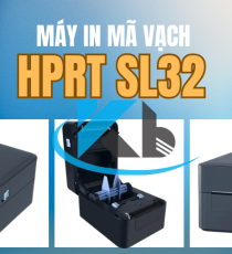Máy in mã vạch SL32 (D35E) Cổng USB + LAN