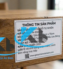 Tem dán gỗ không để lại keo