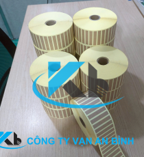 Decal da bò giấy Kraft 50mm x 10mm