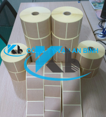 Giấy decal da bò 80mm x 80mm 